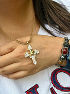 Collar Cruz y Estrella