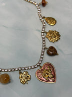 Collar Tennis con Charms