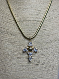 Collar Cruz y Estrella