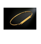 Brazalete con Placa - Letras