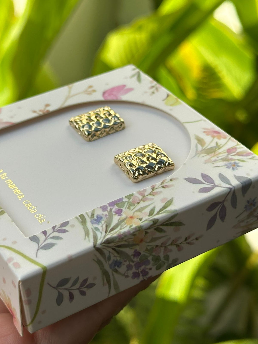 Aretes Básico Cuadrados