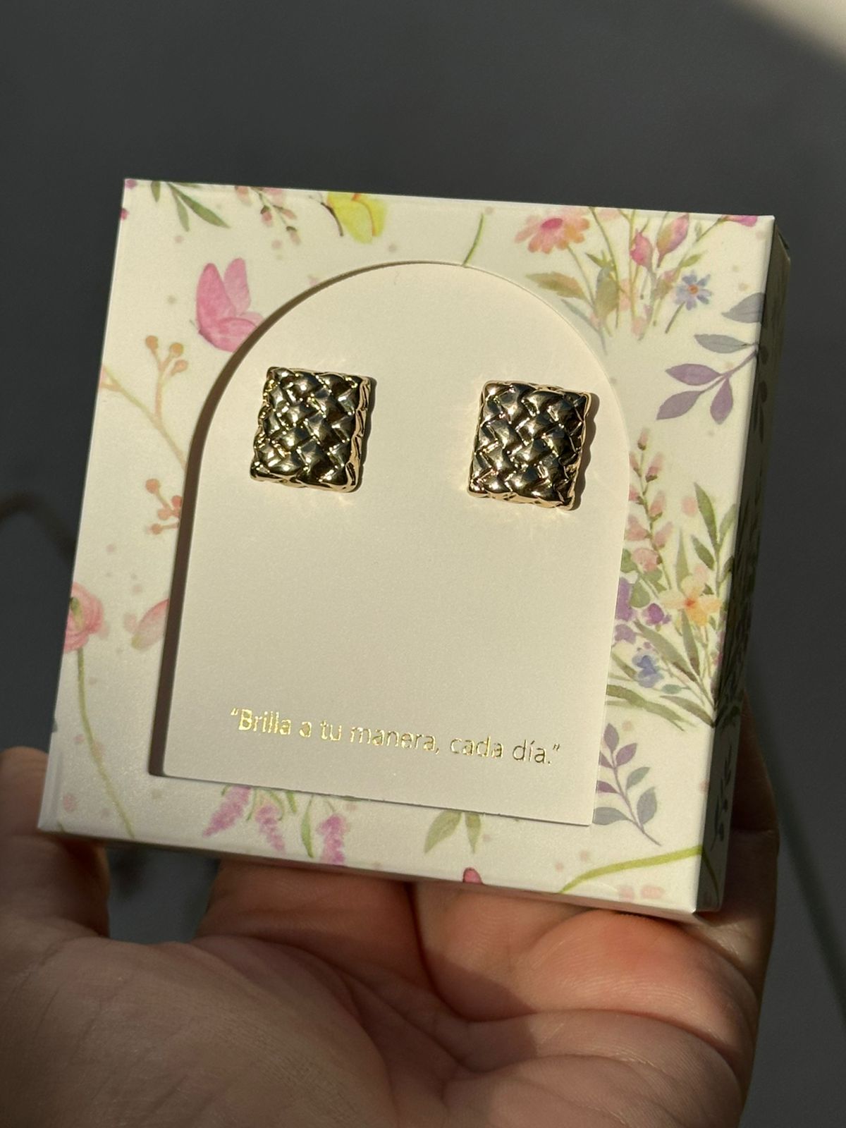 Aretes Básico Cuadrados