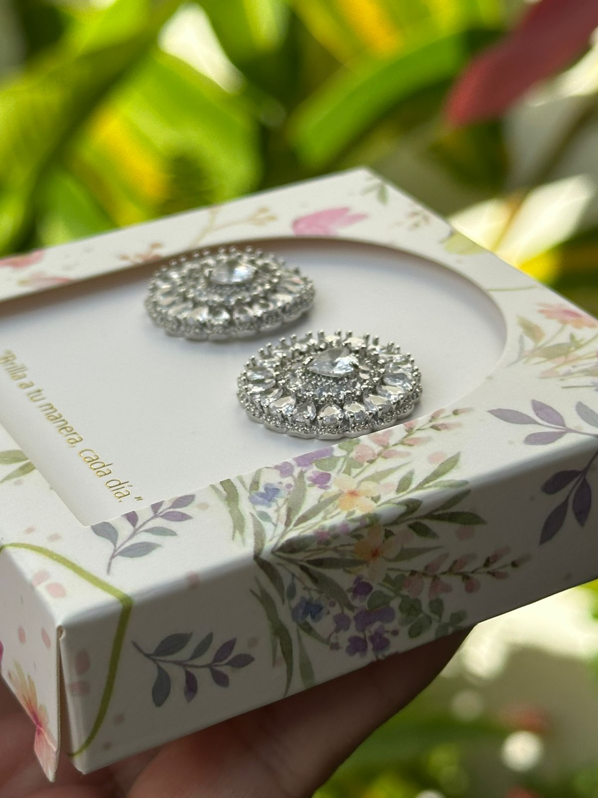Topos Elegantes Súper Brillantes - Plateado