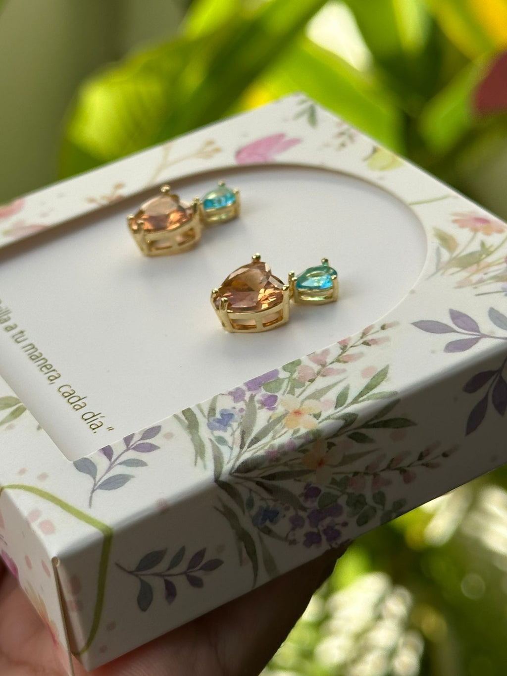 Mini Colgantes - Champagne y Aqua