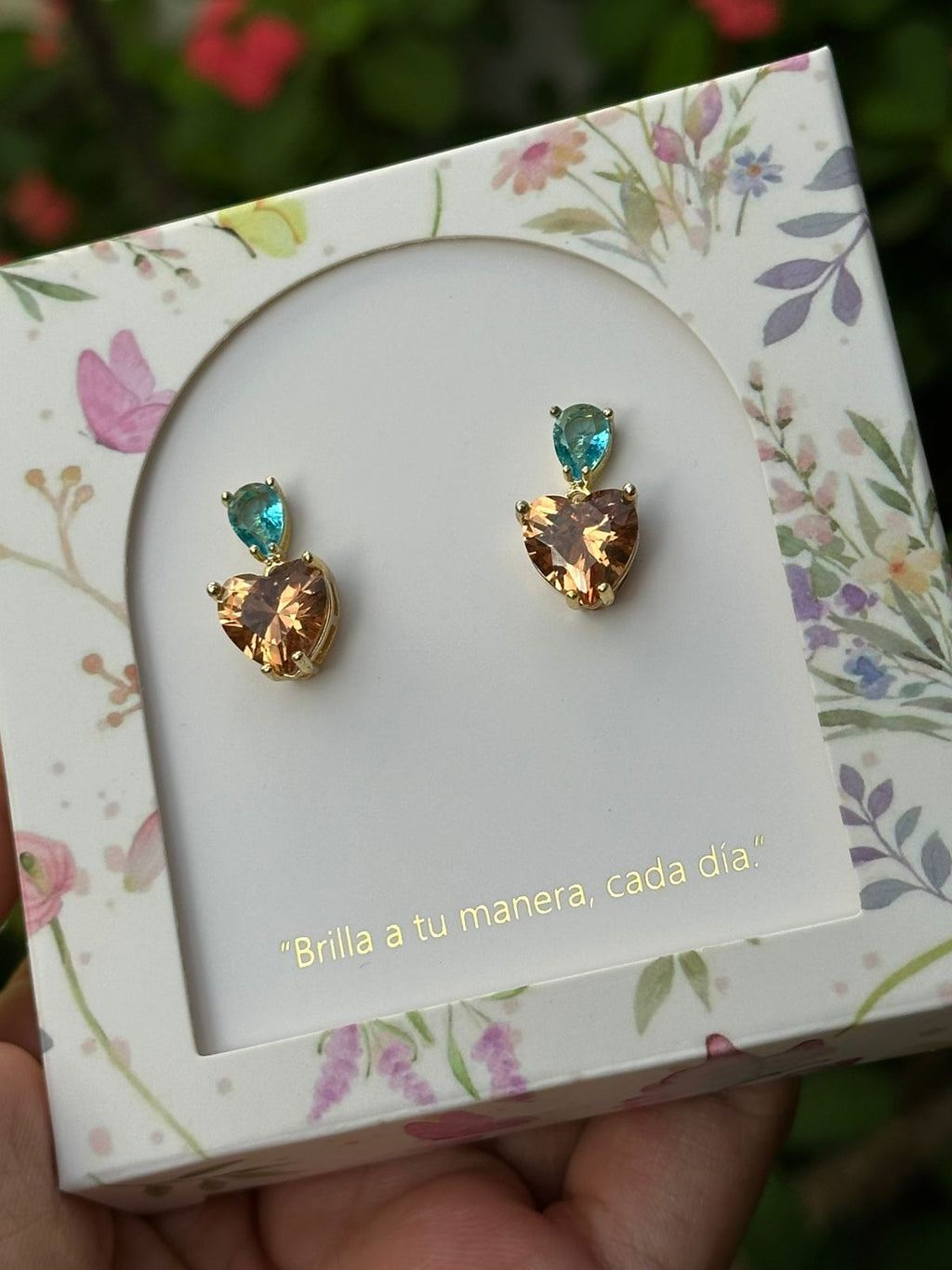 Mini Colgantes - Champagne y Aqua