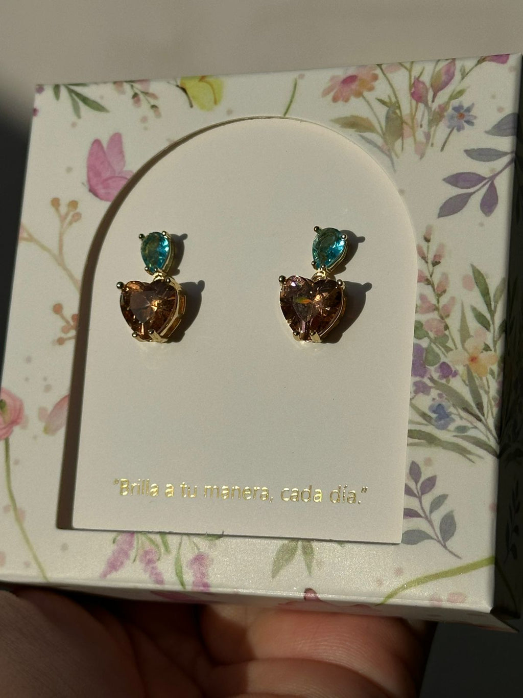 Mini Colgantes - Champagne y Aqua