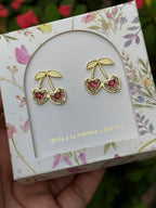 Aretes Cherry