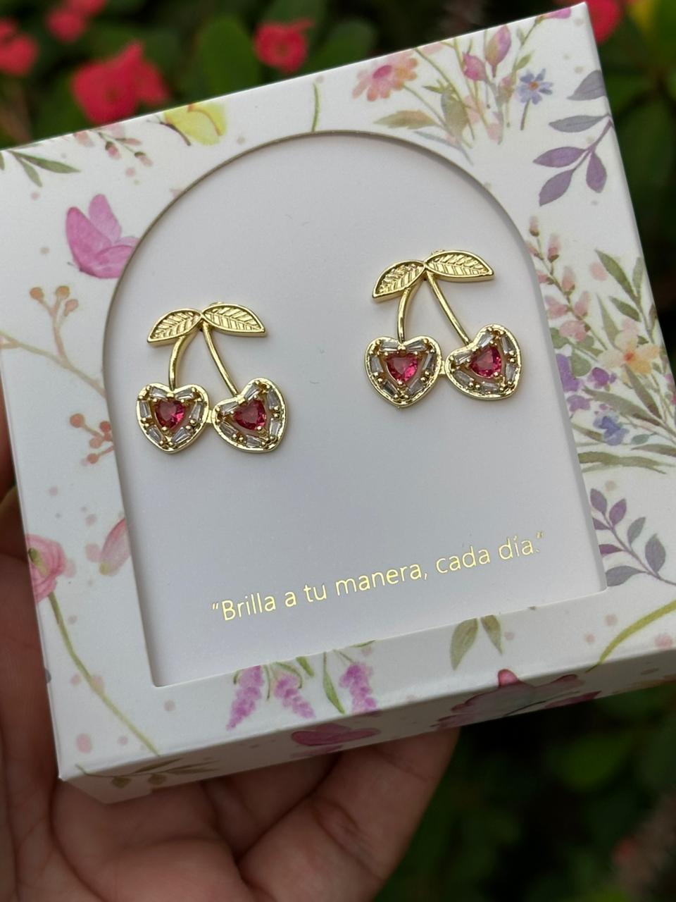 Aretes Cherry