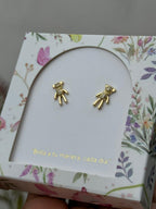 Aretes Osito Brillante
