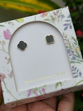 Aretes Esencial Van Cleef Negro
