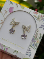 Aretes Mariposa Full Circonia