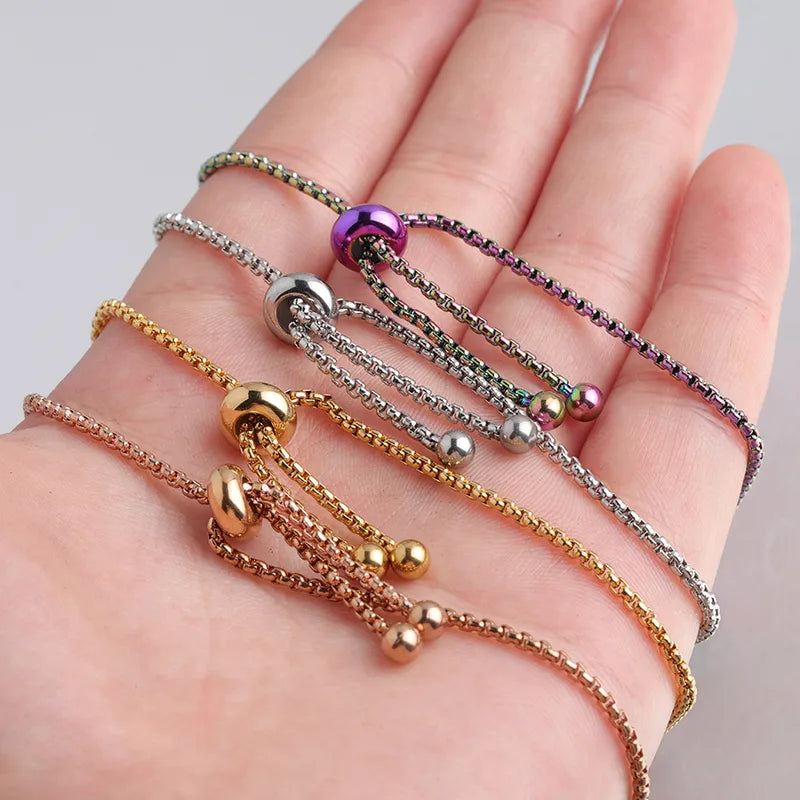 Pulsera con Dije de Corazón - Letras y/o Fotograbado